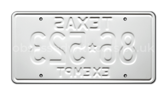 86 523 - Smokey & the Bandit - Sherrif Buford T. Justice's Pontiac LeMans | License Plate