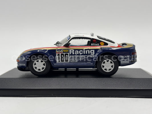 1/43 1986 Porsche 959 - Paris-Dakar - Metge / Lemoyne | Model Rally Car