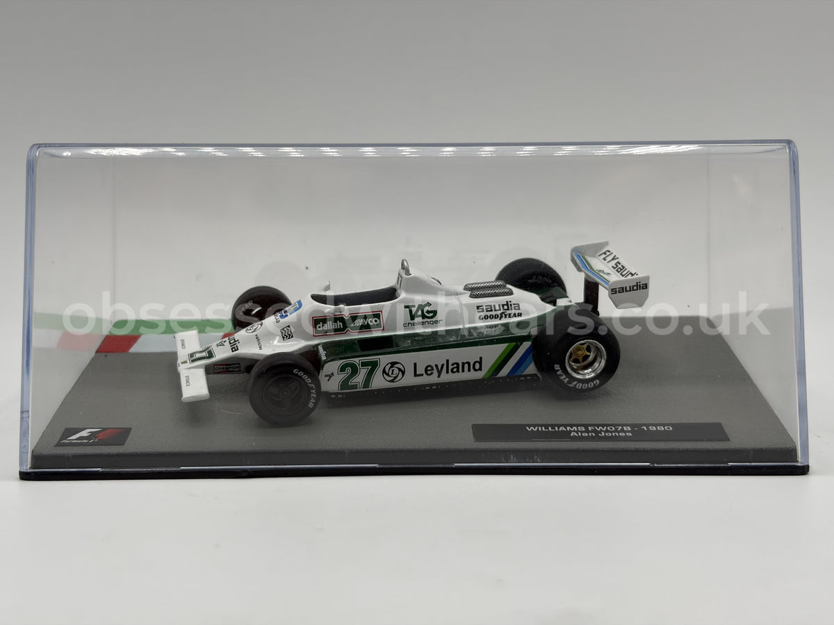 1/43 1980 Williams FW07B - Alan Jones | Model F1 Car