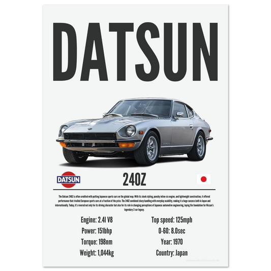 Datsun 240Z Poster - Precision Collection