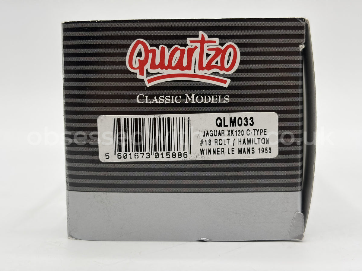 1/43 1953 Jaguar XK120 C-Type - Rolt / Hamilton - Quartzo | Model Le Mans Car
