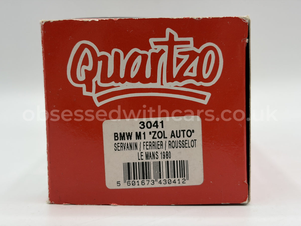 1/43 1980 BMW M1 - Servanin / Ferrier / Rousselot - Quartzo | Model Le Mans Car