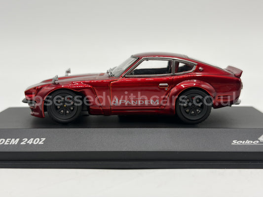 1/43 1973 Pandem Datsun 240Z Rocket Bunny - Red - Solido | Model Car