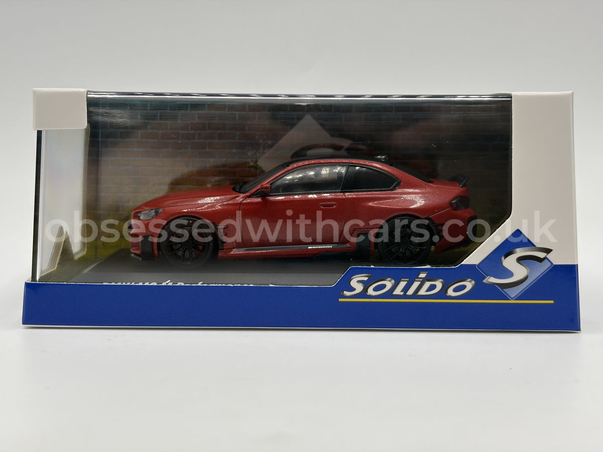 1/43 2023 BMW M2 M Performance (G87) - Red - Solido | Model Car
