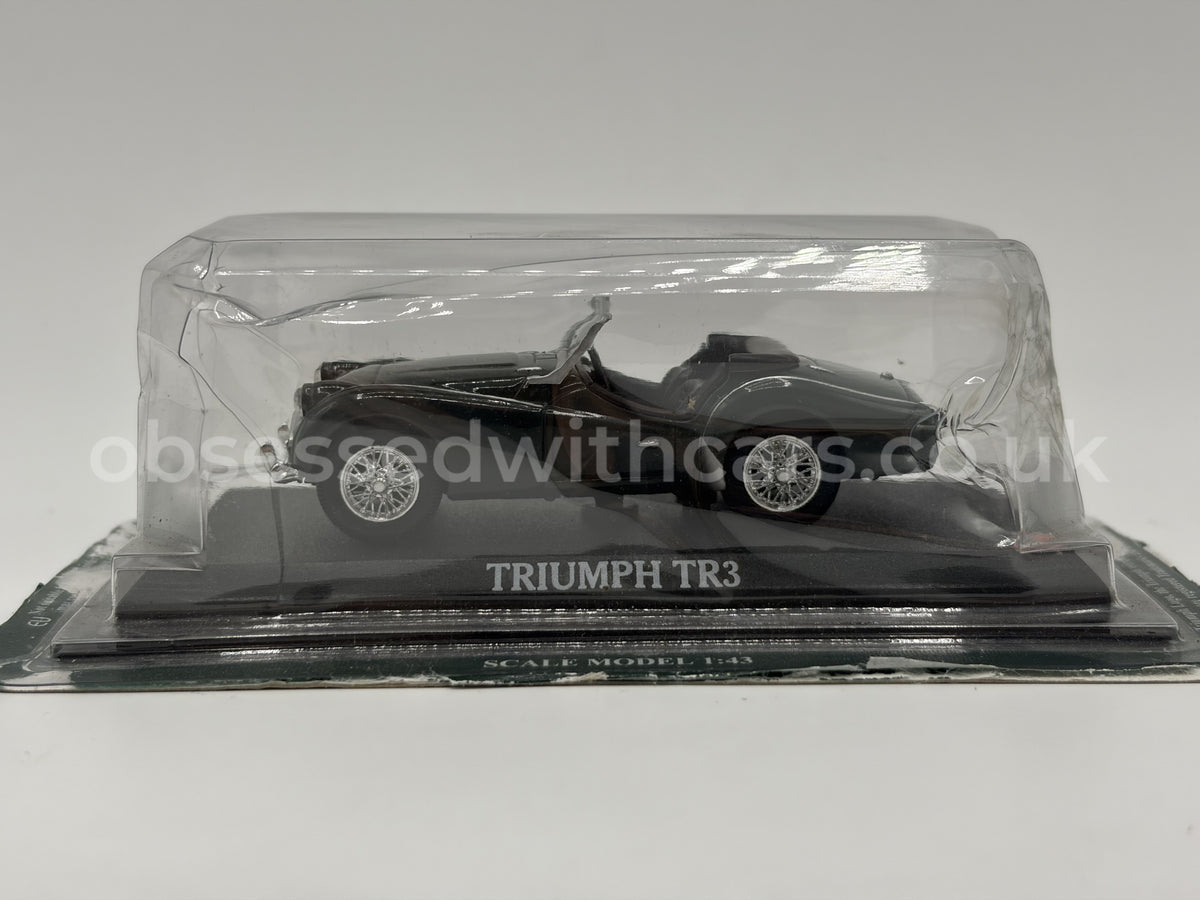 1/43 1955 Triumph TR3A Sports - Del Prado | Model Car