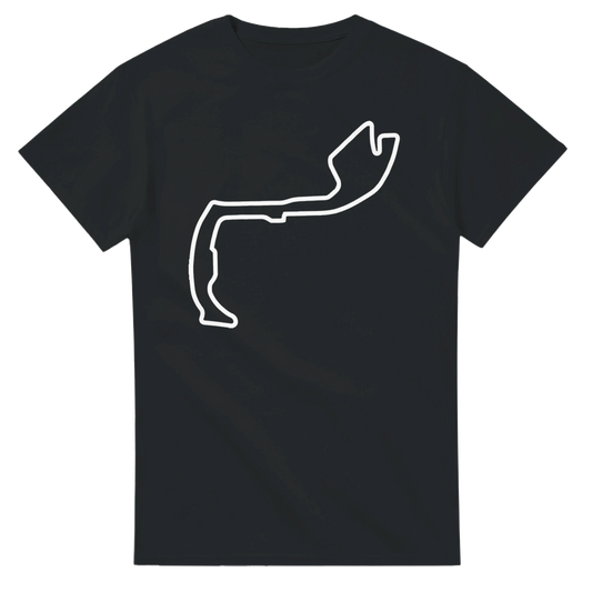 Monaco Race Track Outline T-Shirt