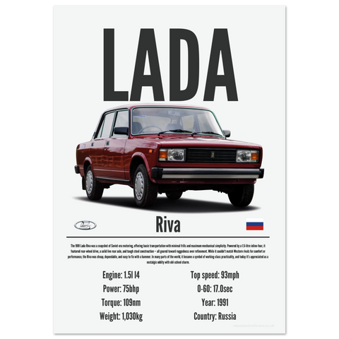 047 Lada Riva Poster - Precision Collection