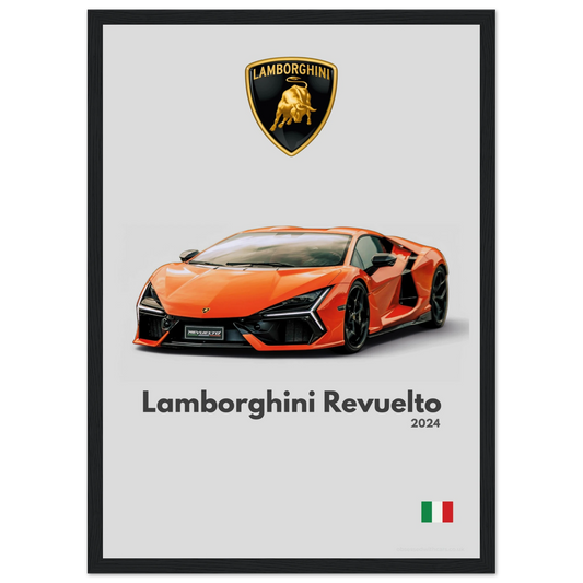 Lamborghini Revuelto Poster - Minimalist Collection