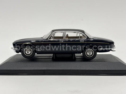 1/43 1976 Jaguar XJ6 Series 2 - Dark Blue | Corgi Vanguards | Model Car