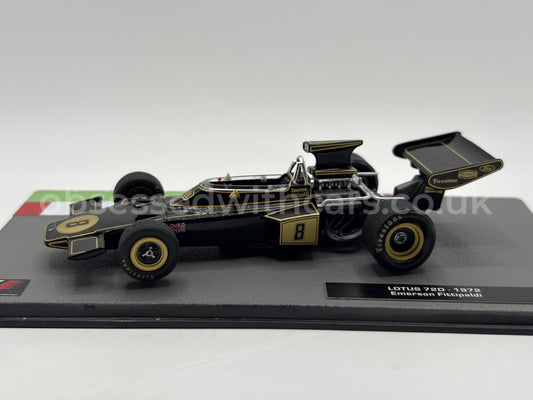 1/43 1972 Lotus 72D - Emerson Fittipaldi | Model F1 Car