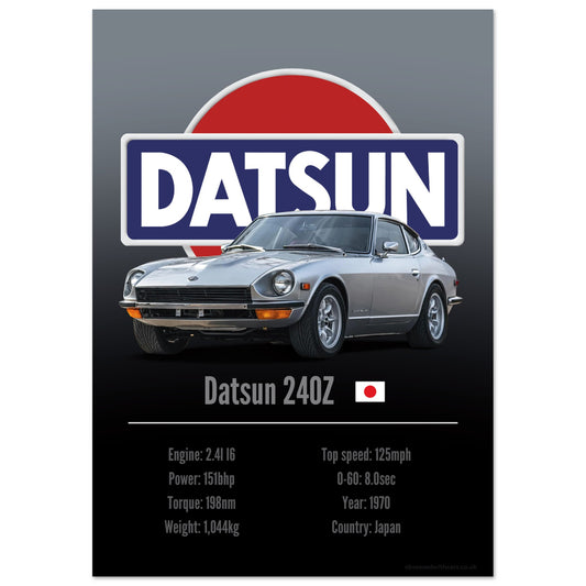 Datsun 240Z Poster - Accent Collection