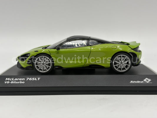 1/43 2020 McLaren 765 LT - Green Metallic - Solido | Model Car