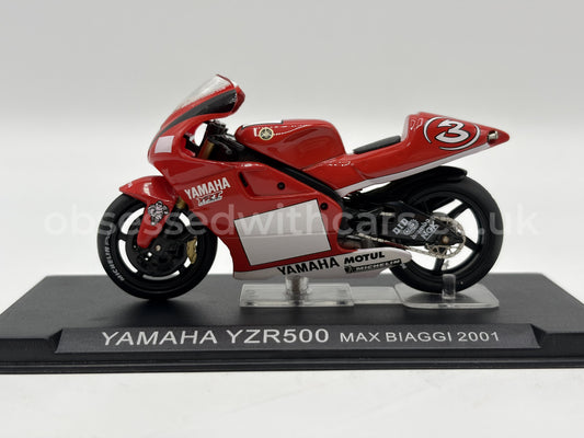 1/24 2001 Yamaha YZR500 - Max Biaggi | Champion Racing Bikes
