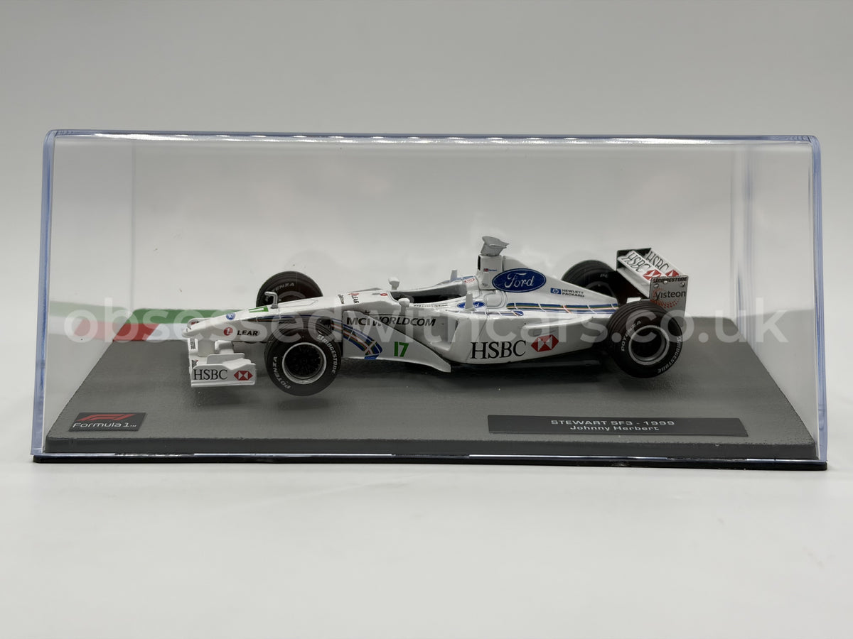 1/43 1999 Stewart SF3 - Johnny Herbert | Model F1 Car