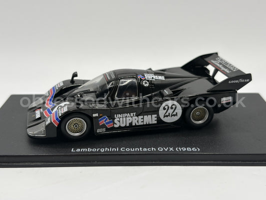 1/43 1986 Lamborghini Countach QVX #22 | Model Car