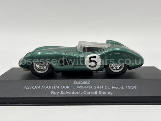 1/43 1959 Aston Martin DBR1 - Salvadori / Shelby - Quartzo | Model Le Mans Car