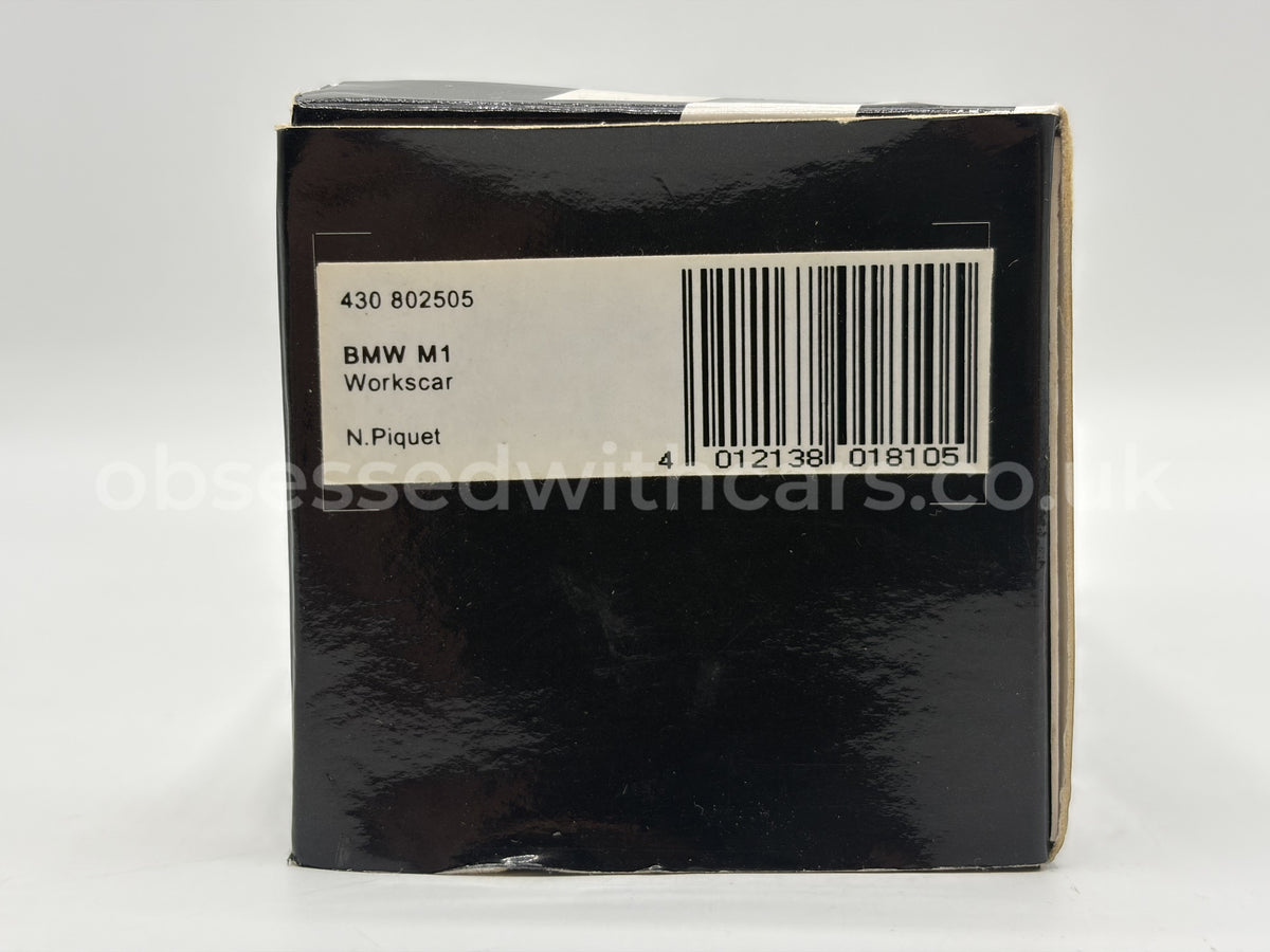 1/43 1980 BMW M1 Procar - Nelson Piquet - Minichamps | Model Car