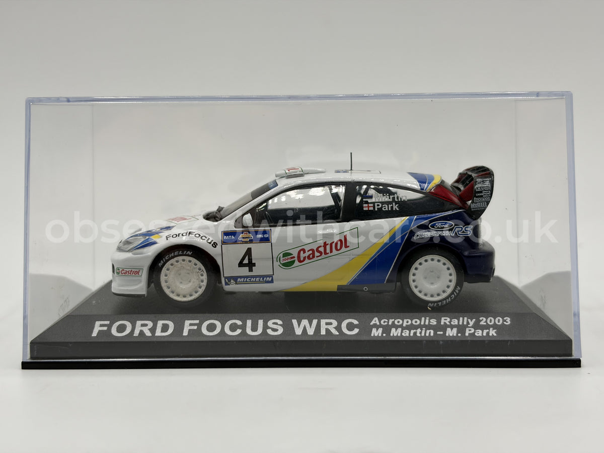 1/43 2003 Ford Focus WRC - Acropolis Rally - Martin / Park | Model Rally Car