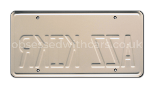 AZZ KIKR - Con Air - Malloy's Corvette | License Plate