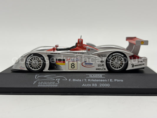 1/43 2000 Audi R8 - Biela / Ktristensen / Pirro - Onyx | Model Le Mans Car