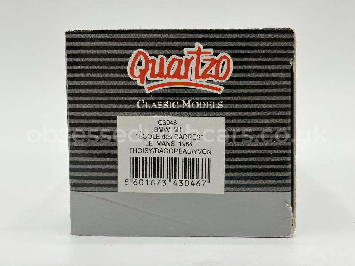 1/43 1984 BMW M1 - Lacaud / Rousselot / Libert - Quartzo | Model Le Mans Car