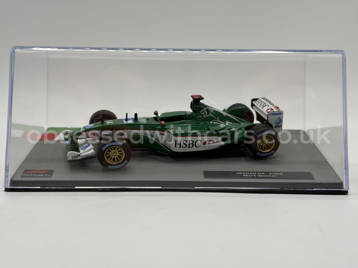1/43 2003 Jaguar R4 - Mark Webber | Model F1 Car