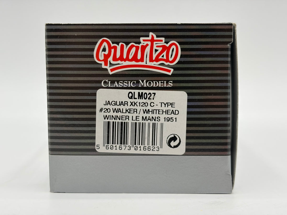 1/43 1951 Jaguar XK120 C-Type - Walker / Whitehead - Quartzo | Model Le Mans Car