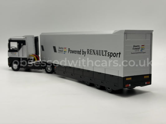 1/43 1995 Renault Magnum Transporter Truck - Benetton F1 Team