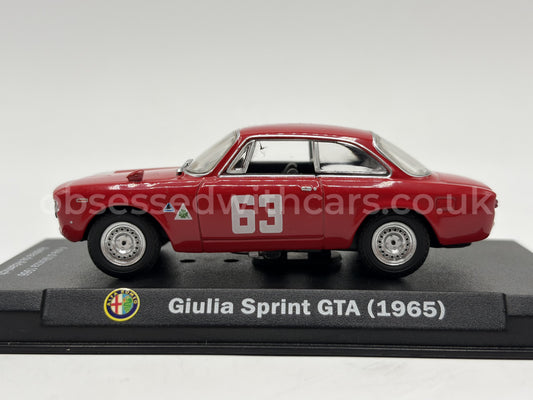 1/43 1965 Alfa Romeo Giulia Sprint GTA - Andrea de Adamich - ETCC | Model Car