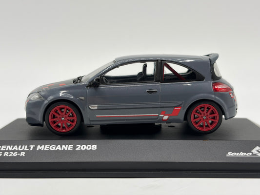 1/43 2008 Renault Megane RS R26-R - Grey - Solido | Model Car