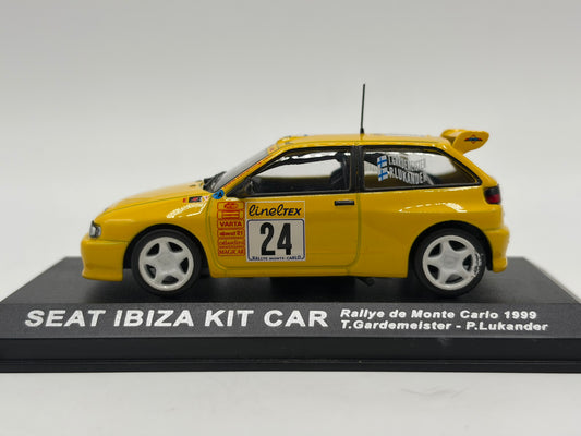 1/43 1999 Seat Ibiza GTI Evo 2 Kit Car - Monte Carlo Rally - Gardemeister / Lukander | Model Rally Car