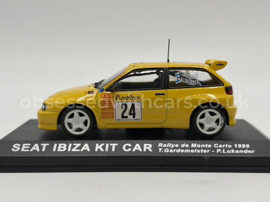 1/43 1999 Seat Ibiza GTI Evo 2 Kit Car - Monte Carlo Rally - Gardemeister / Lukander | Model Rally Car