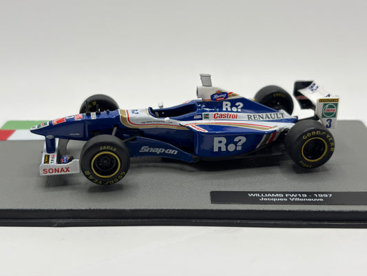 1/43 1997 Williams FW19 - Jacques Villeneuve | Model F1 Car