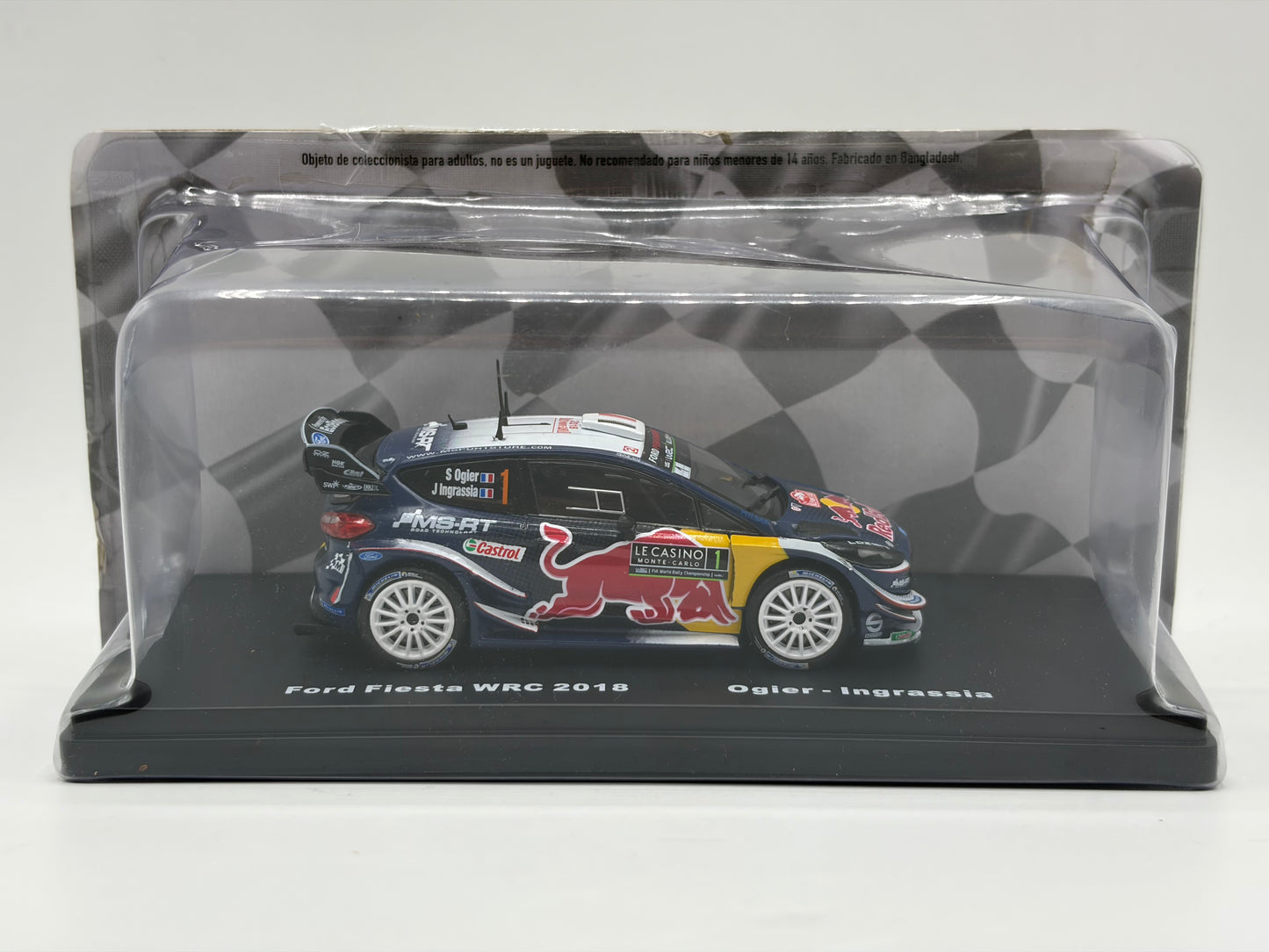 1/43 2018 Ford Fiesta WRC - Monte Carlo Rally - Ogier / Ingrassia | Model Rally Car