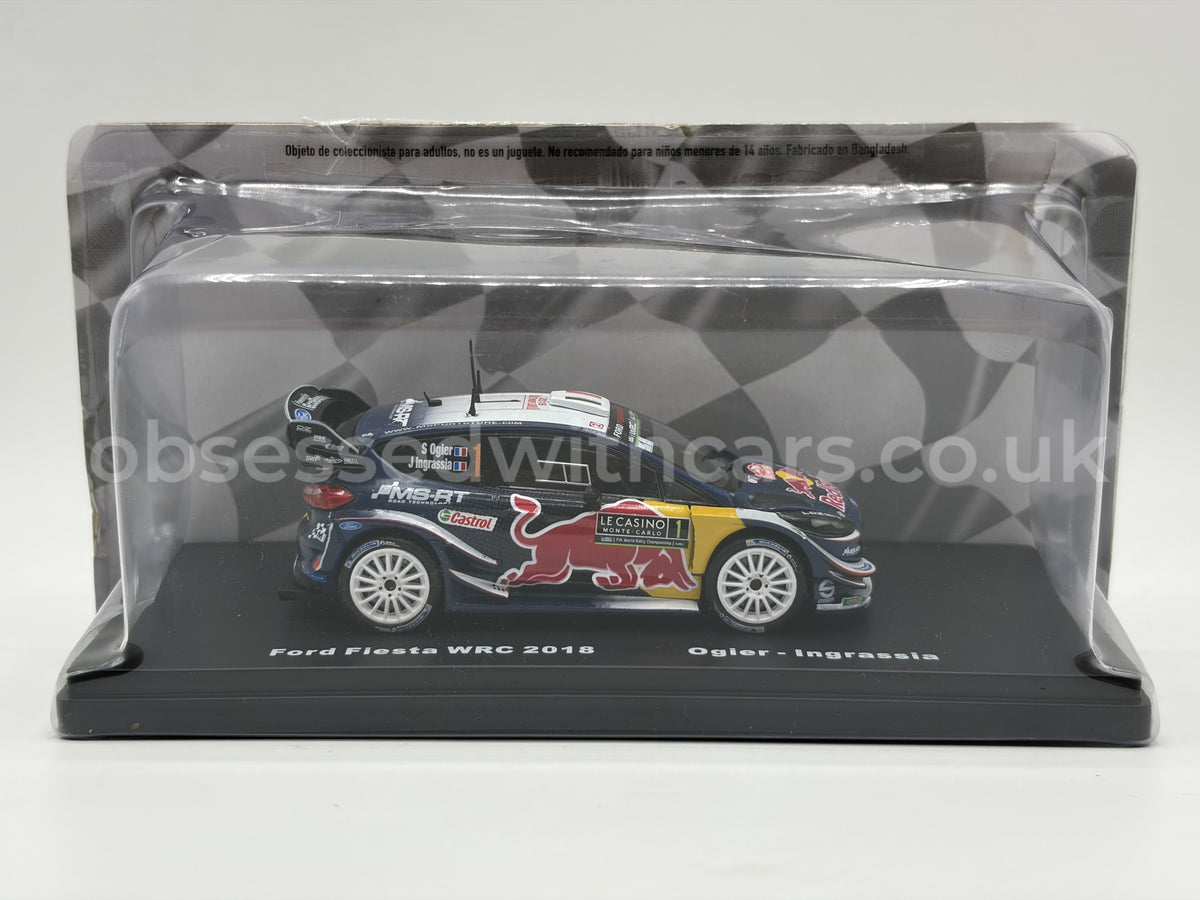 1/43 2018 Ford Fiesta WRC - Rallye Monte Carlo - Ogier / Ingrassia | Model Rally Car