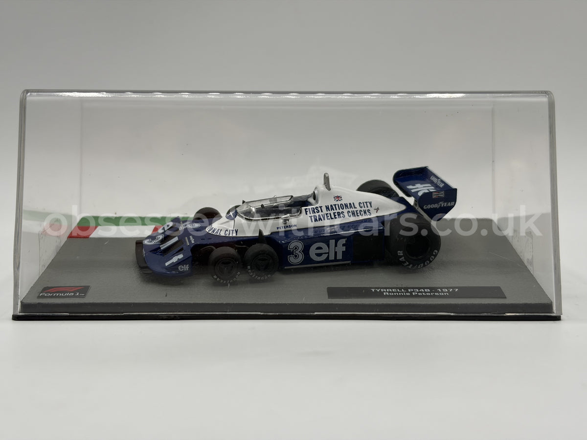 1/43 1977 Tyrrell P34B - Ronnie Peterson | Model F1 Car