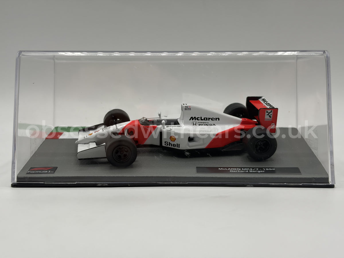 1/43 1992 McLaren MP4/7 - Gerhard Berger | Model F1 Car