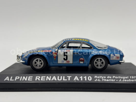 1/43 1973 Alpine Renault A110 - Rallye de Portugal - Therier / Jaubert | Model Rally Car