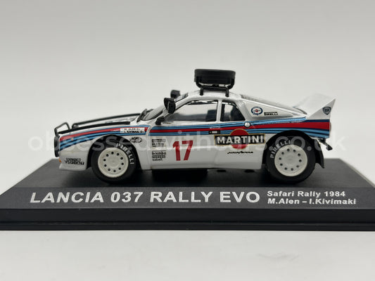 1/43 1984 Lancia 037 Rally Evo - Safari Rally - Alen / Kivimaki | Model Rally Car