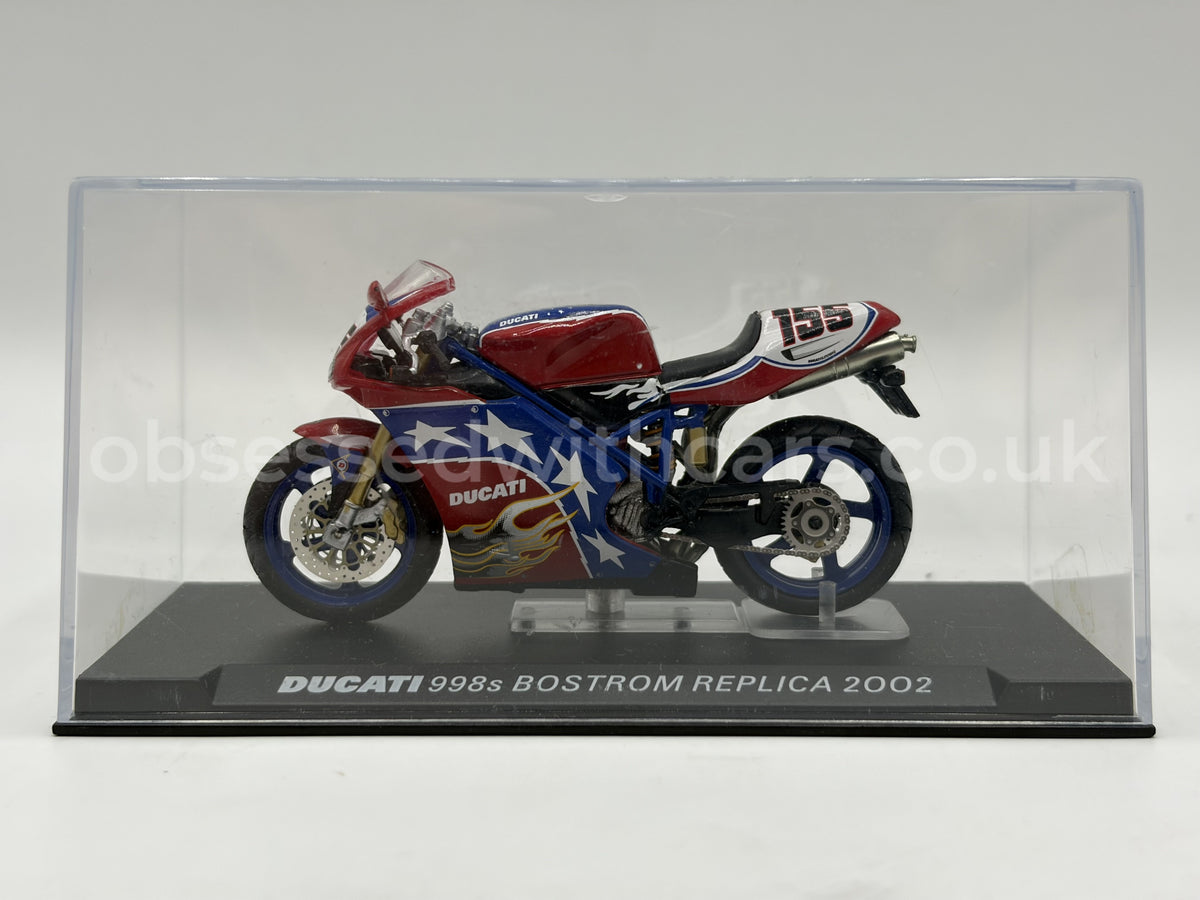 1/24 2002 Ducati 998S - Bostrom Replica | Racing Bike Model