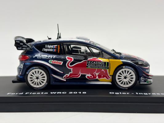 1/43 2018 Ford Fiesta WRC - Monte Carlo Rally - Ogier / Ingrassia | Model Rally Car