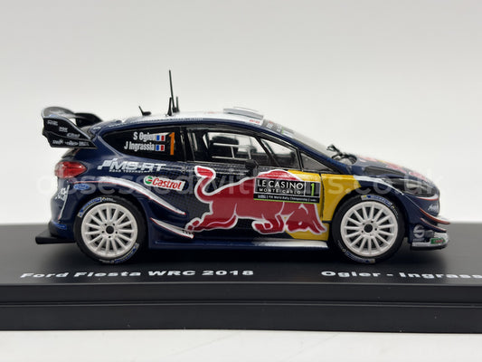 1/43 2018 Ford Fiesta WRC - Monte Carlo Rally - Ogier / Ingrassia | Model Rally Car