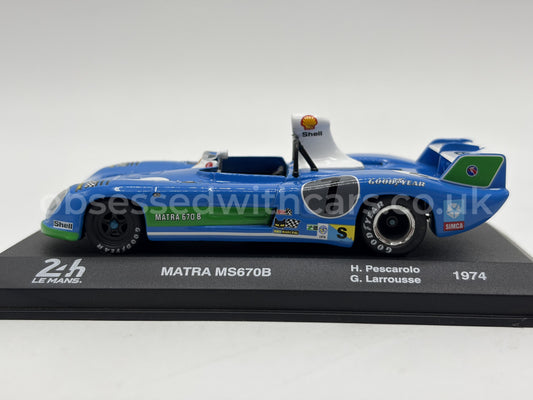 1/43 1974 Matra MS670B - Pescarolo / Larrousse | Model Le Mans Car