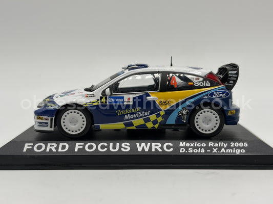 1/43 2005 Ford Focus WRC - Mexico Rally - Sola / Amigo | Model Rally Car
