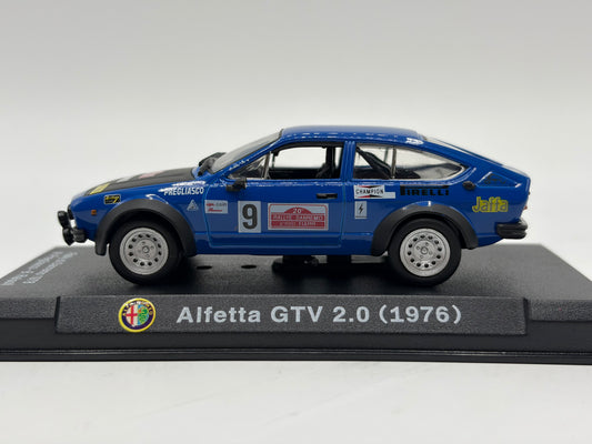1/43 1976 Alfa Romeo Alfetta GTV 2.0 - Rally Sanremo - Pregliasco / Reisoli | Model Rally Car