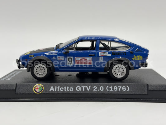 1/43 1976 Alfa Romeo Alfetta GTV 2.0 - Rally Sanremo - Pregliasco / Reisoli | Model Rally Car