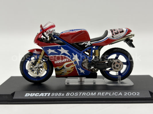 1/24 2002 Ducati 998S - Bostrom Replica | Racing Bike Model