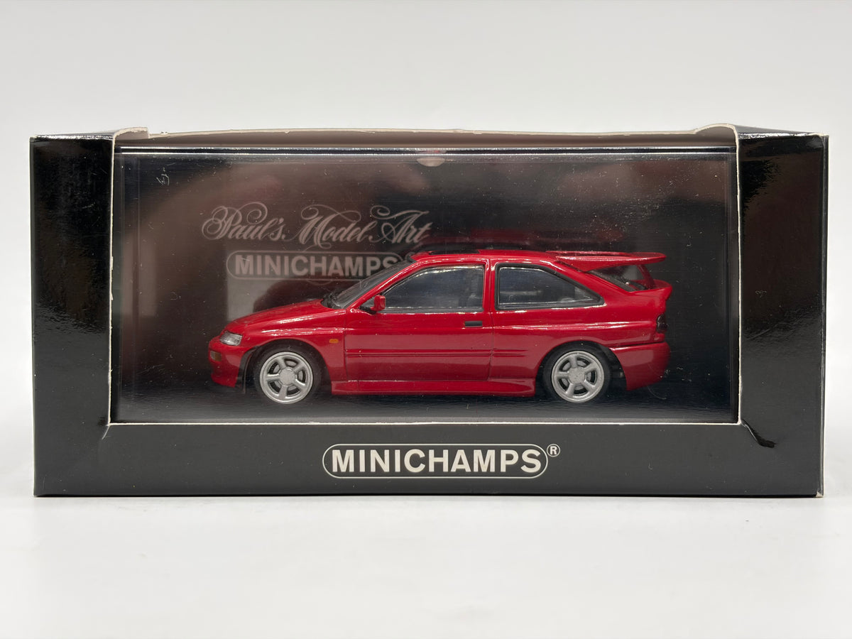 1/43 1996 Ford Escort RS Cosworth - Red - Minichamps | Model Car