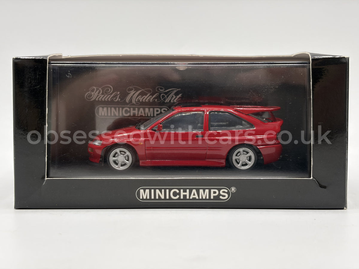 1/43 1996 Ford Escort RS Cosworth - Red - Minichamps | Model Car