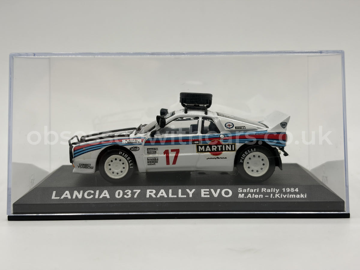 1/43 1984 Lancia 037 Rally Evo - Safari Rally - Alen / Kivimaki | Model Rally Car